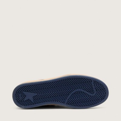 Golden Goose Ball Star Ltd In Dark Blue And Black Suede With Black Star