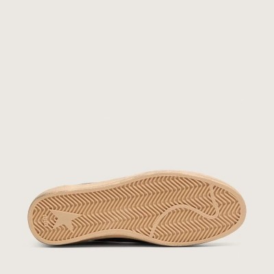 Golden Goose Ball Star Ltd In Dark Blue Leather With Beige Suede Star