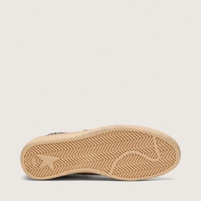 Golden Goose Ball Star In Brown Leather With Beige Suede Star And Beads Golden Goose Ball Star In Brown Leather With Beige Suede Star And Beads