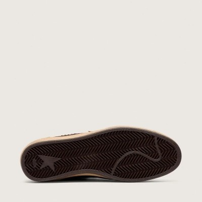 Golden Goose Ball Star In Brown Suede With Brown Leather Star And Heel Tab Golden Goose Ball Star In Brown Suede With Brown Leather Star And Heel Tab