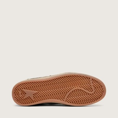 Golden Goose Ball Star In Dark Brown Leather With Tone-On-Tone Leather Star Golden Goose Ball Star In Dark Brown Leather With Tone-On-Tone Leather Star
