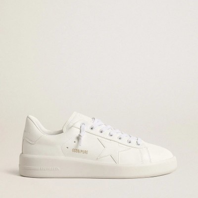 Golden Goose Bio-Based Purestar With White Star And Heel Tab Golden Goose Bio-Based Purestar With White Star And Heel Tab
