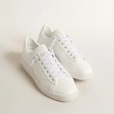 Golden Goose Bio-Based Purestar With White Star And Heel Tab Golden Goose Bio-Based Purestar With White Star And Heel Tab