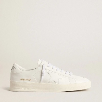 Golden Goose Bio-Based Stardan With White Star And Heel Tab Golden Goose Bio-Based Stardan With White Star And Heel Tab
