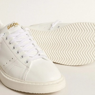 Golden Goose Bio-Based Starter With White Star And Heel Tab Golden Goose Bio-Based Starter With White Star And Heel Tab