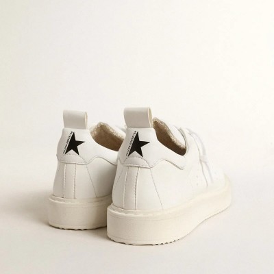 Golden Goose Bio-Based Starter With White Star And Heel Tab Golden Goose Bio-Based Starter With White Star And Heel Tab