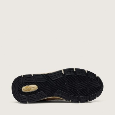 Golden Goose Dad-Star In Gold Laminated Leather And Mesh With White Leather Star And Gold Leather Heel Tab