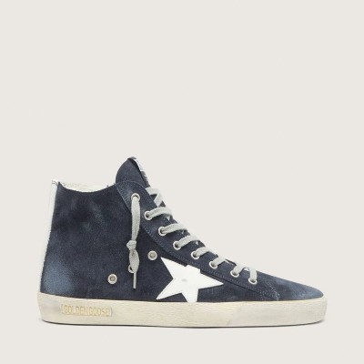 Golden Goose Francy In Leather With Leather Star And Heel Tab Golden Goose Francy In Leather With Leather Star And Heel Tab