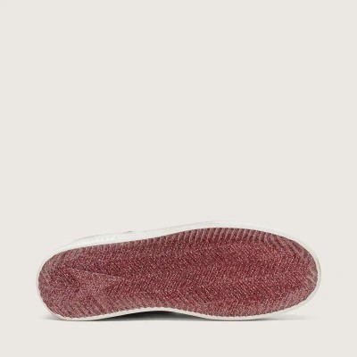 Golden Goose Stardan Lab In Burgundy And Silver Leather And Glitter Golden Goose Stardan Lab In Burgundy And Silver Leather And Glitter