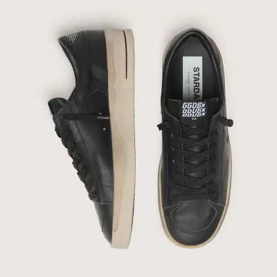 Golden Goose Stardan In Total Black Leather Golden Goose Stardan In Total Black Leather