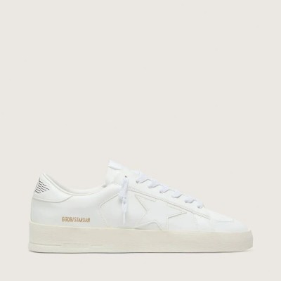 Golden Goose Stardan In White Leather Golden Goose Stardan In White Leather