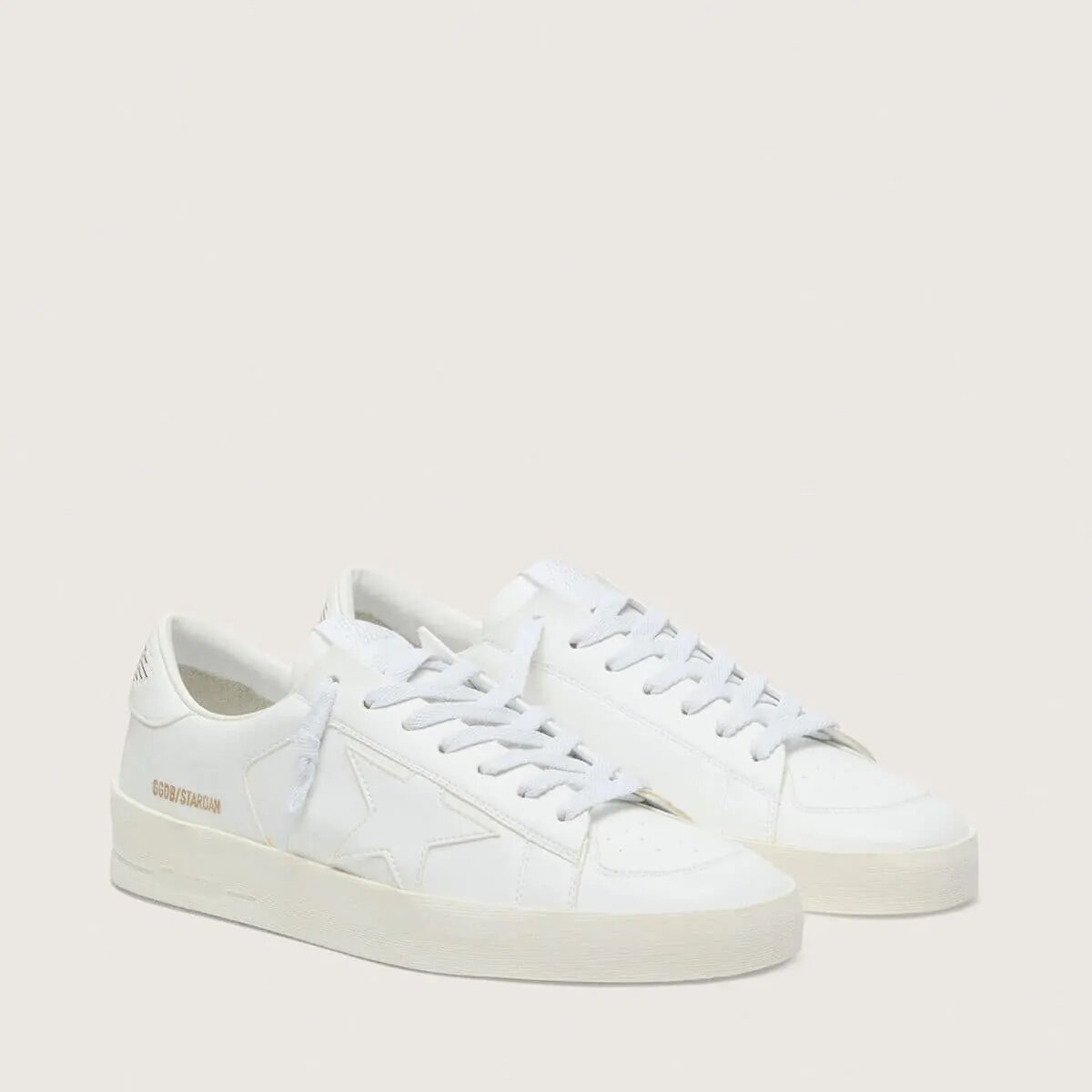 Golden Goose Stardan In White Leather Golden Goose Stardan In White Leather