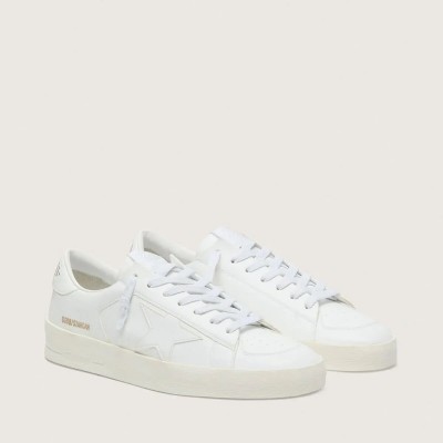 Golden Goose Stardan In White Leather Golden Goose Stardan In White Leather