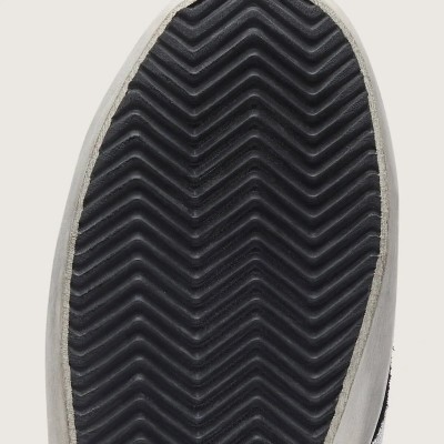 Golden Goose Super-Star In Silver Leather Golden Goose Super-Star In Silver Leather