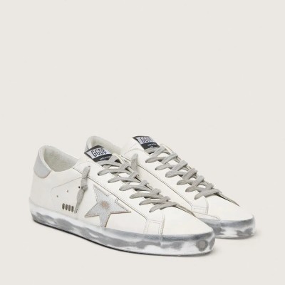 Golden Goose Super-Star With Laminated Star And Heel Tab Golden Goose Super-Star With Laminated Star And Heel Tab