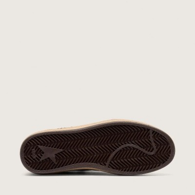Golden Goose Ball Star In Brown Suede With Brown Leather Star And Heel Tab Golden Goose Ball Star In Brown Suede With Brown Leather Star And Heel Tab