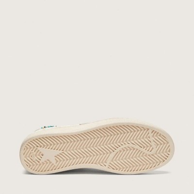Golden Goose Ball Star In Cream Leather With Tone-On-Tone Star And Beads