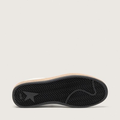 Golden Goose Ball Star Wishes In Nappa Leather With Glitter Star And Heel Tab Golden Goose Ball Star Wishes In Nappa Leather With Glitter Star And Heel Tab