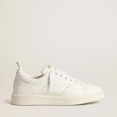 Golden Goose Bio-Based Starter With White Star And Heel Tab Golden Goose Bio-Based Starter With White Star And Heel Tab