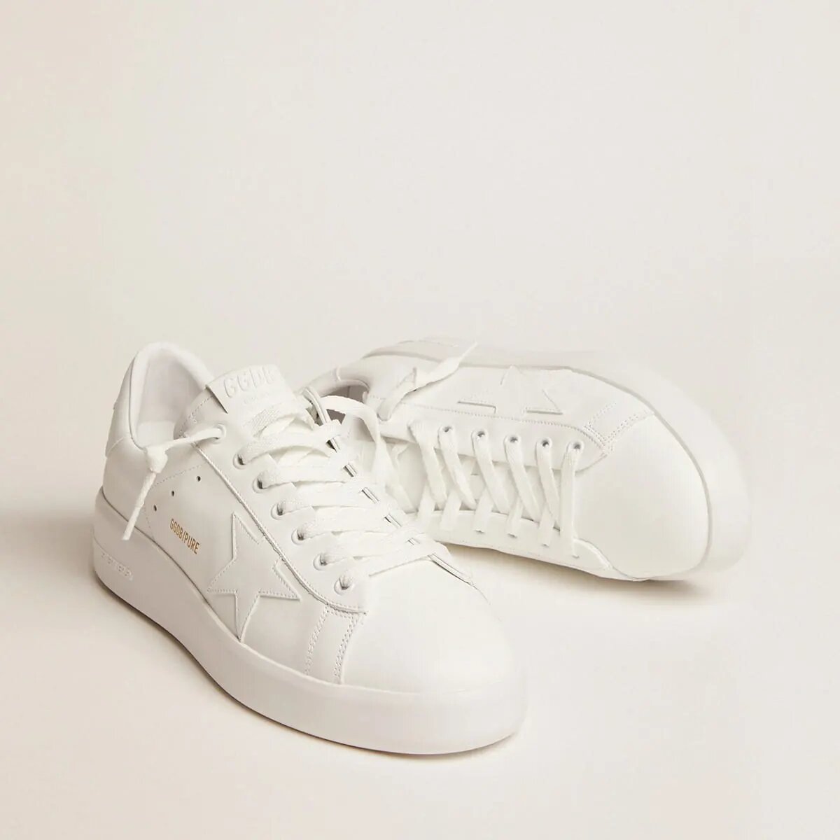 Golden Goose Purestar In White Golden Goose Purestar In White