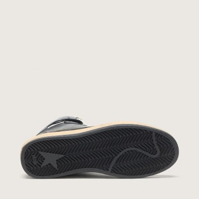 Golden Goose Sky-Star In Black Nappa With White Star Golden Goose Sky-Star In Black Nappa With White Star