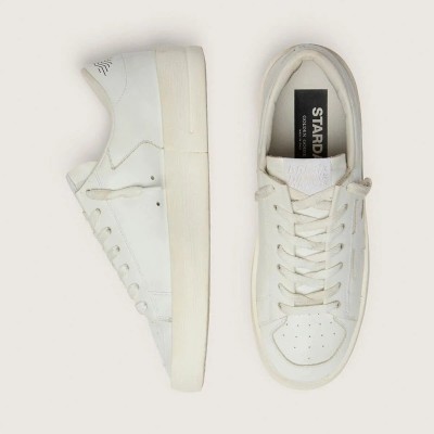 Golden Goose Stardan In Total White Leather Golden Goose Stardan In Total White Leather