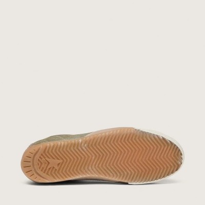 Golden Goose True-Star In Olive Suede With Gold Star Golden Goose True-Star In Olive Suede With Gold Star